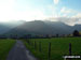 Early evening in Langdale with The Band leading to Crinkle Crags and Bow Fell (Bowfell) from near Stool End Farm