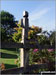 Fence sculpture at Hartford Lodge