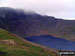 Helvellyn (left), Swirral Edge and Red Tarn (Helvellyn) from the approach to Striding Edge near Hole-in-the-Wall