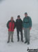 John, Andy and myself on High Street in the snow