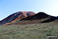 Early morning sun on Whiteside (Crummock) (left) and Whin Ben (right) from Lanthwaite Green