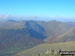 The Mosedale Horseshoe - Yewbarrow (mid-distance left), Red Pike (Wasdale) and Little Scoat Fell beyond, Pillar (right of centre) and the shoulder of Kirk Fell (mid-distance right) from Scafell Pike