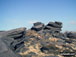 Rock sculptures on Fairbrook Naze (Kinder Scout)