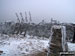 Pen-y-ghent summit in snow