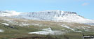 *Pen-y-ghent covered in snow from Horton in Ribblesdale