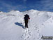 Me & my shadow approaching Great Rigg in the snow