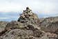 The summit cairn on Great Crag