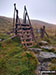 Ladder stile on the bealach between Meall nan Tarmachan (South East Top) and Meall nan Tarmachan itself