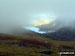 Wast Water from a misty Great Gable