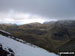 Climbing Great Gable in the mist