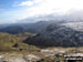 The Langdale Pikes with Wetherlam and Swirl How in the distance from Sergeant Man summit