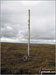 Black Chew Head (Laddow Rocks) summit cairn and pole