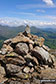 Summit cairn on Moel-ddu (Moel Hebog)