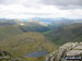 Skiddaw and Derwent Water (in distance) with Seathwaite Fell and Sprinkling Tarn (foreground) from Great End (Scafell Massif)