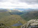 Skiddaw and Derwent Water (in distance) with Seathwaite Fell and Sprinkling Tarn (foreground) from Great End (Scafell Massif)