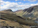 Looking NW from Grey Knotts above Honister Slate Mine to Fleetwith Pike (left) and Robinson, Littledale Edge, Hindscarth and Dale Head (Newlands) on the other side of the valley