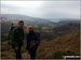 Steve Taylor and Ian Matthews Golledge looking back over Ambleside & Lake Windermere as we ascended Nab scar and on up to Fairfield