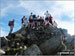 Myself, Willo, Barnsey and Mark at the top of Snowdon (Yr Wyddfa) in September!