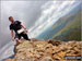 Me on top of the Crib Goch ridge