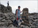 On the top of Scafell Pike with Mac the Dog