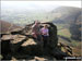 On Ringing Roger (Kinder Scout) with the Edale Valley beyond