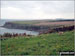 The view from Hundale Point along the coast to Scarborough Castle