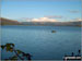 A snow covered Ben Lomond and Ptarmigan across Loch Lomond from the A82 south of Inverbeg