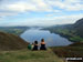 Ullswater from summit of Hallin Fell