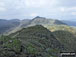 Bow Fell (Bowfell) and Shelter Crags from Crinkle Crags (Gunson Knott)