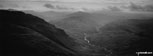 North from the summit of Bow Fell (Bowfell)