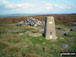 Rombalds Moor (Ilkley Moor) summit trig point