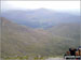 The Watkin Path, Nantgwynant and Cnicht on the horizon from the summit of Snowdon (Yr Wyddfa)