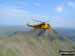 A RAF Helicopter above Y Lliwedd and the Watkin Path from Mount Snowdon (Yr Wyddfa)