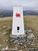 Welsh Dragon on the Trig Point located on the summit of Moel Penderyn